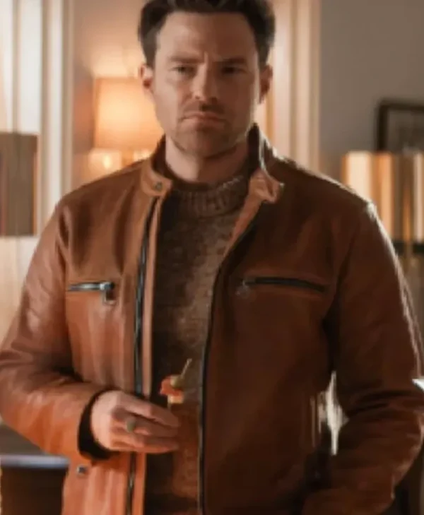 Grosse Pointe Garden Society S01 Ben Rappaport Biker Jacket