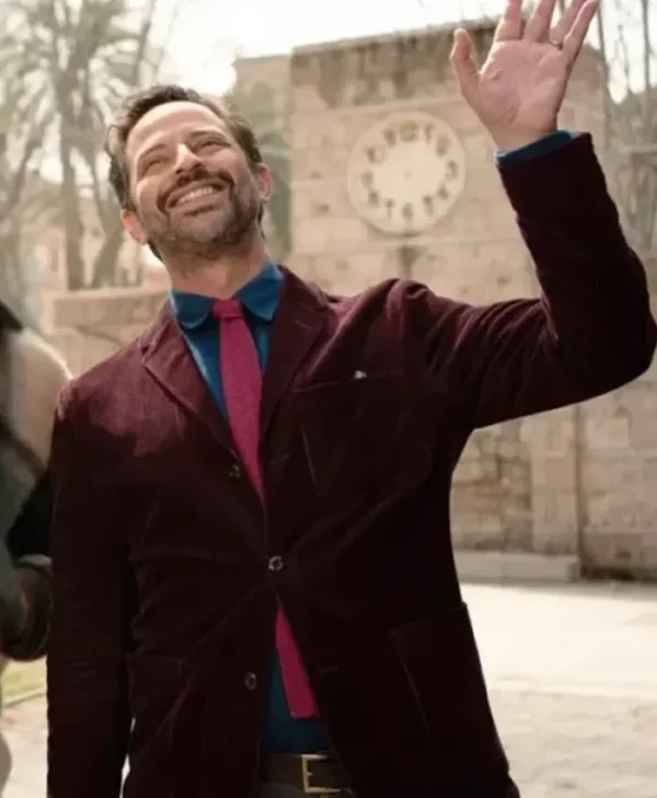 I Don’t Understand You 2025 Nick Kroll Maroon Blazer