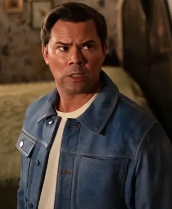 I Don’t Understand You Andrew Rannells Blue Jacket