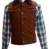Jake Longbow Ransom Canyon Brown Vest