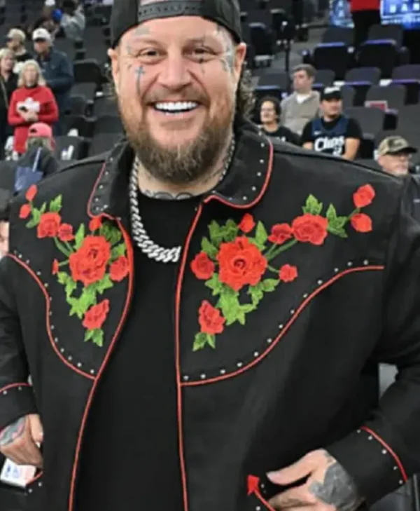 Jelly Roll LA Floral Black Jacket
