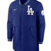 LA Dodgers Dugout Performance Deep Royal Jacket