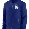 LA Dodgers Dugout Royal Bomber Jacket