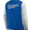 Los Angeles Dodgers Elements Elite Royal Full-Snap Varsity Jacket