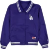 LA Dodgers Throwback Royal Varsity Jacket
