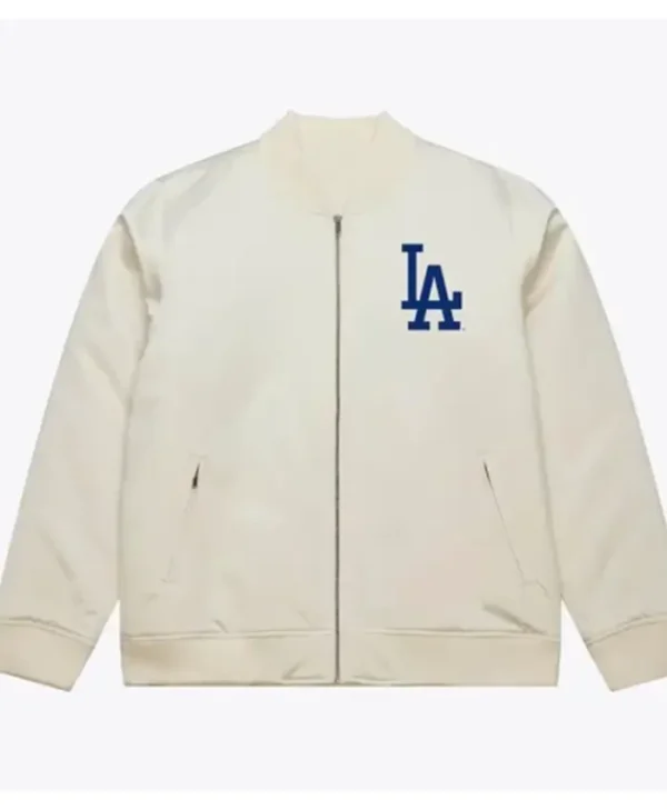 LA Dodgers World Series Champions Cream Jacket