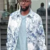 Lassana Diarra Football Match White Jacket
