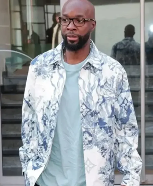 Lassana Diarra Football Match White Jacket