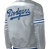 Los Angeles Dodgers Grey Slider Varsity Jacket