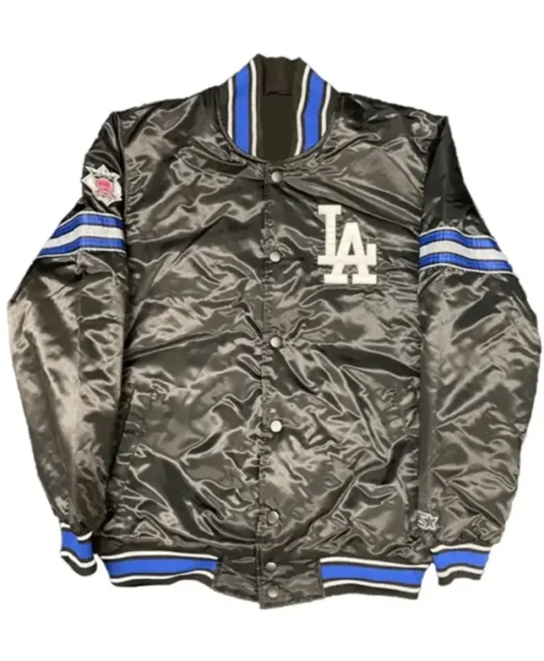 Los Angeles Dodgers Pick And Roll Black Jacket