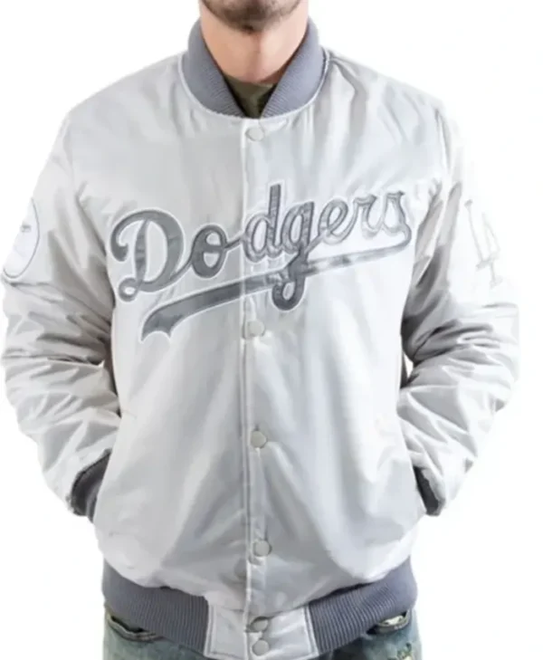 Los Angeles Dodgers Post Season Silver Jacket