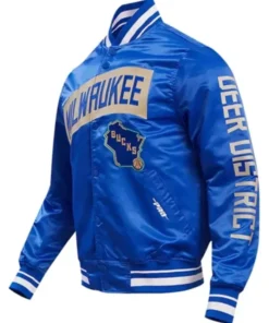Milwaukee Bucks 2023 And 24 City Edition Jacket