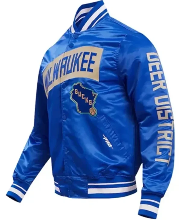 Milwaukee Bucks 2023 And 24 City Edition Jacket