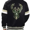 Milwaukee Bucks Black Home Game Jacket