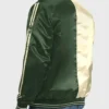 Milwaukee Bucks Green And Off White Varsity Jacket