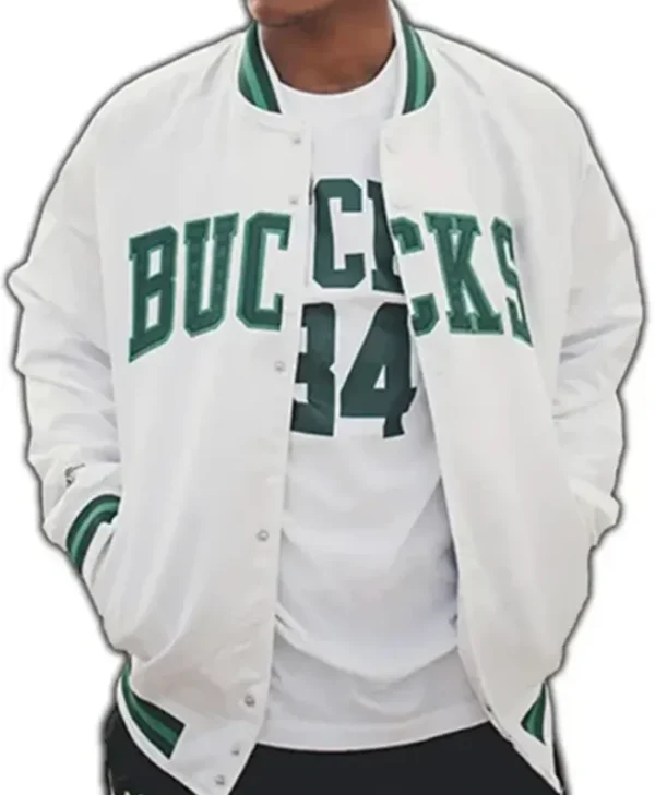Milwaukee Bucks Hardwood Classics Mixtape Jacket
