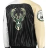 Milwaukee Bucks Remix Tricolor Varsity Jacket