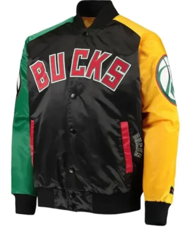 Milwaukee Bucks Ty Mopkins Varsity Jacket