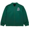 Milwaukee Bucks Vintage Logo Green Jacket