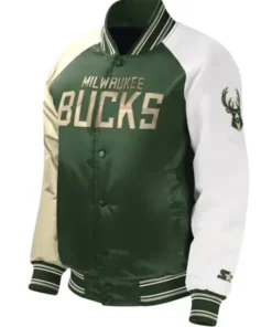 Milwaukee Bucks Youth Hunter Varsity Jacket