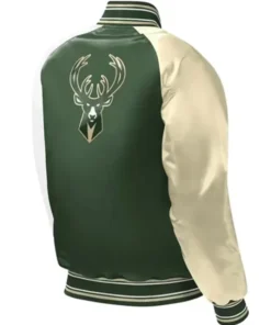 Milwaukee Bucks Youth Varsity Hunter Jacket
