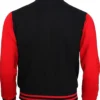 New York City Black And Red Varsity Jacket