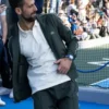 Novak Djokovic Opens Tennis Track Jacket