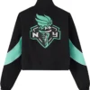 OVO x Wnba NY Liberty Blue And Black Track Jacket