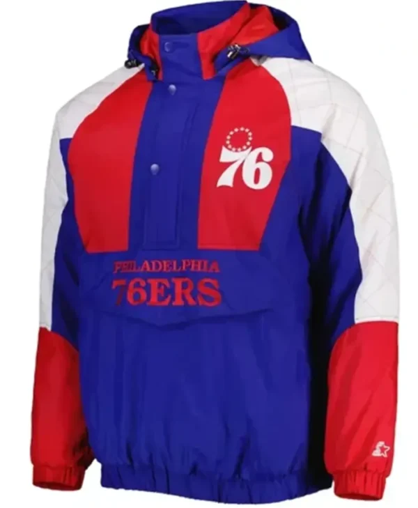 Philadelphia 76ers Body Check Hooded Jacket