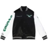 Philadelphia Eagles Throwback 2 tone Varsity Jacket