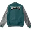 Philadelphia Eagles Varsity Green And Grey Jacket