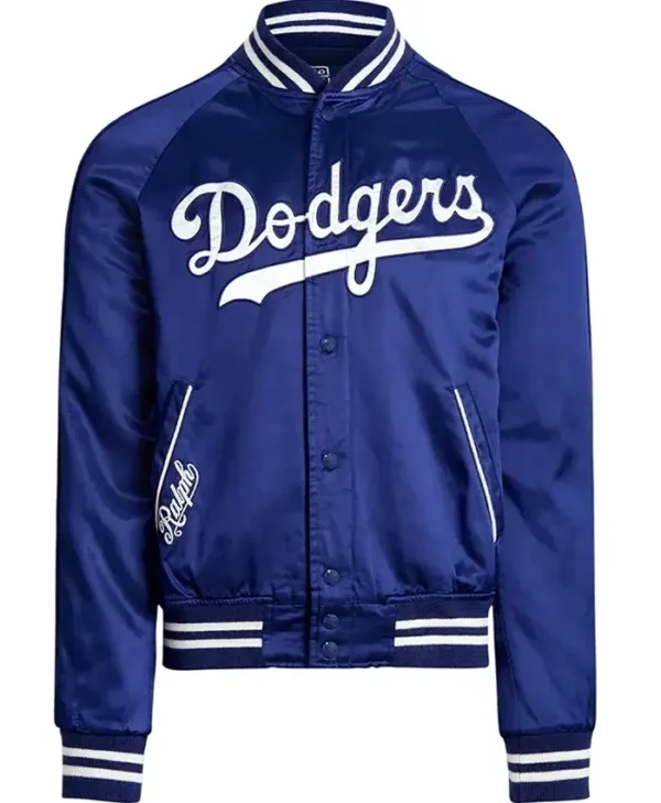 Ralph Lauren Dodgers Blue Varsity Jacket