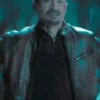 Reacher S03 Quinn Black Leather Jacket