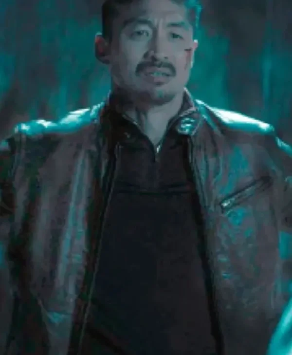Reacher S03 Quinn Black Leather Jacket