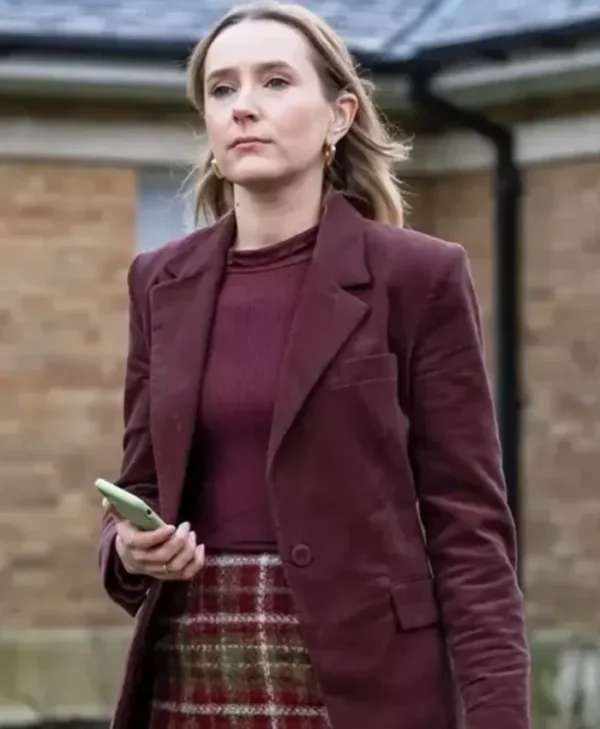 Rose Ayling Ellis Code Of Silence S01 Maroon Blazer