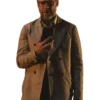Seth Rogen The Studio 2025 Beige Coat
