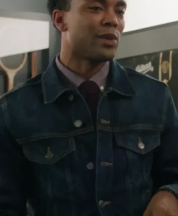 Small Achievable Goals S01 Evan Denim Jacket