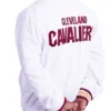 Starter White Cavs Varsity Letterman Jacket