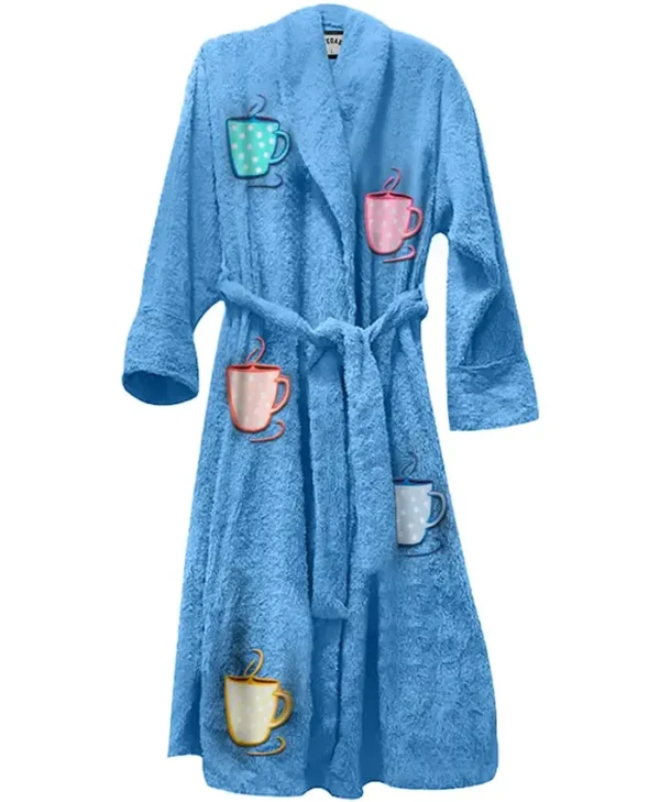 Stegaro Cup Blue Bath Robe