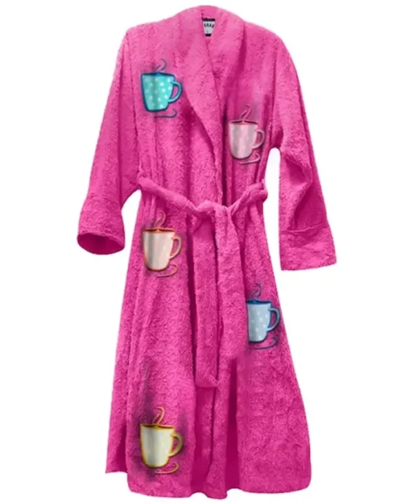 Stegaro Cup Dark Pink Bath Robe