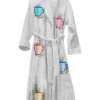 Stegaro Cup White Bath Robe
