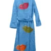 Stegaro Lips Blue Bath Robe