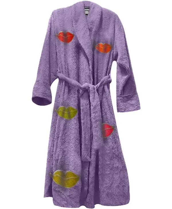 Stegaro Purple Bath Robe