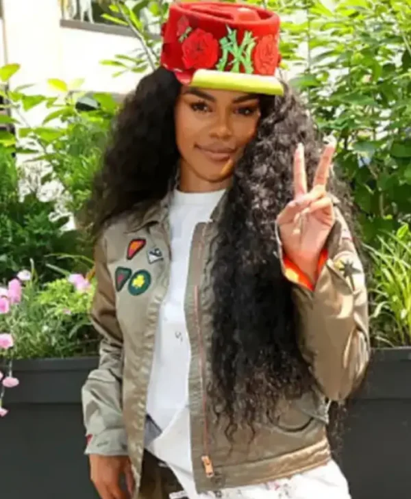 Teyana Taylor NYC 2025 Cropped Jacket