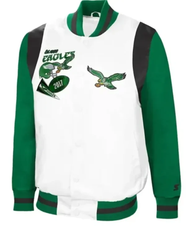 The All american Retro Philadelphia Eagles Jacket