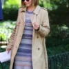 The Better Sister S01 Beige Jessica Biel Coat
