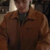 The Cleaning Lady S04 Chris De La Rosa Brown Jacket