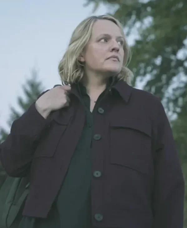 The Handmaid’s Tale S06 Elisabeth Moss Purple Jacket