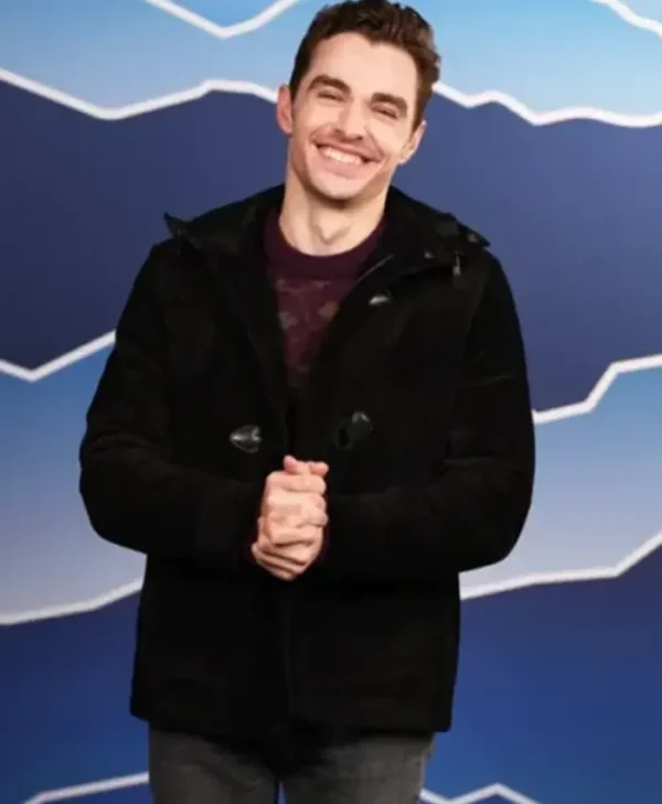 Together 2025 Dave Franco Black Suede Jacket