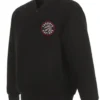 Toronto Raptors Black Letterman Jacket